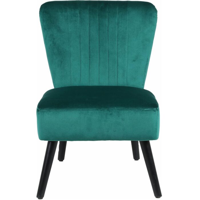 Neo Scallop Velvet Kitchen Chair